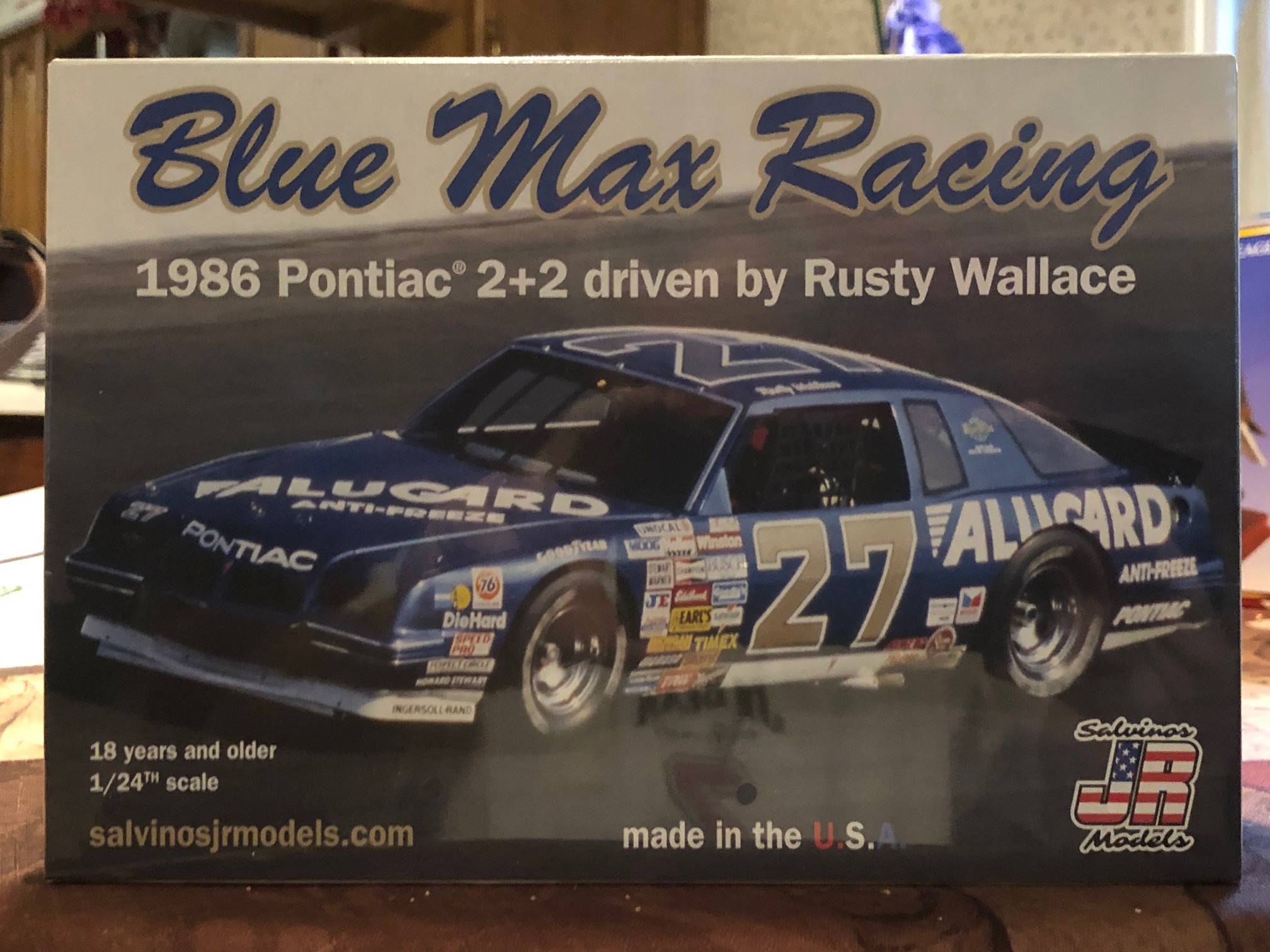 CD_1658 #2 Rusty Wallace ALUGARD  1984/85 Pontiac  1:43 scale DECALS